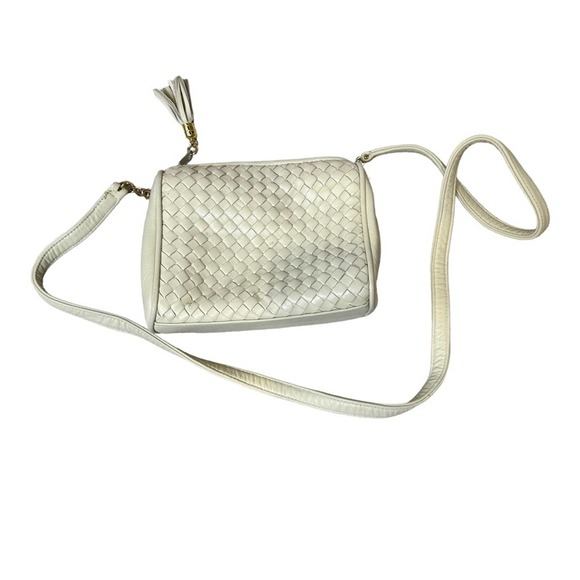 Koret Crossbody Purse Womens Vegan Leather Bag Tassles Boho Festival Beige - Picture 1 of 6